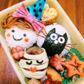 ヤマスー's cooksnap of when they made ハロウィン☆ミイラ♡黒猫☆遠足♫キャラ弁.
