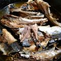 yukinori89's cooksnap of when they made 骨まで食べれる！秋刀魚のコンフィ.