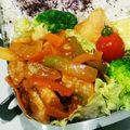 どんあつ's cooksnap of when they made 柔らか！お弁当にも☆豚細切れ肉で酢豚風☆.