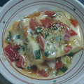 なおつん0802's cooksnap of when they made レンジで簡単♪厚揚げのトマトチーズ.