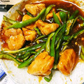 ねぞろ's cooksnap of when they made 簡単!!ピーマンと鶏肉のとろ~り炒め♡.