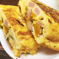 卵せんべい's cooksnap of when they made 南瓜とベーコンの、たまご焼き。.