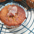 obaka's cooksnap of when they made 栗まるごと☆はちみつカップケーキ(抹茶).