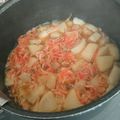くまママン2's cooksnap of when they made だいこんのめんつゆ煮ほしえび入り.