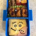 わっちゃんのママ's cooksnap of when they made ★スポンジボブキャラ弁★.