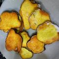 HRKママちゃん's cooksnap of when they made パリパリ　さつまいもチップス.