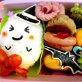 ＊うりたん＊'s cooksnap of when they made コウモリ☆ハロウィン弁当☆.