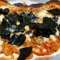 ポポポポポフィ〜♡'s cooksnap of when they made 焼売の皮を使ってキムチ納豆ピザ.