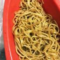 年子で双子☆彡's cooksnap of when they made レンジで具なし焼きそば＊モダン焼きに.