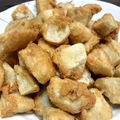 のべりんこ先生's cooksnap of when they made 里芋のバジルチーズフリッター.