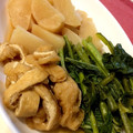 はに333's cooksnap of when they made かぶと油揚げの簡単煮物♪あっという間♪.