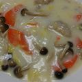 クックQNOM99☆'s cooksnap of when they made 鶏肉と白菜のクリーム煮.