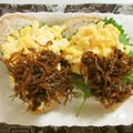 ☆Rokko☆'s cooksnap of when they made いかなごの釘煮とふんわり卵の和風サンド★.