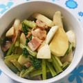 TodoMasami's cooksnap of when they made 簡単☆かぶまるごとベーコン炒め.