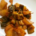 さちぶた♪'s cooksnap of when they made フライパンで簡単☆ナスじゃがチーズ炒め.