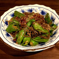 タウティ～'s cooksnap of when they made 万願寺とうがらしのじゃこ炒め.