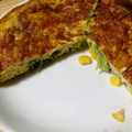 さいとろ's cooksnap of when they made とうもろこしと枝豆のスペインオムレツ風.