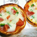 あんず7034's cooksnap of when they made 餃子の皮でおつまみピザ♡.