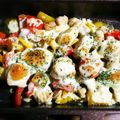 ぷぷぽん's cooksnap of when they made 絶品！パプリカとササミのチーズ焼き.