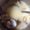真っ黒's cooksnap of when they made 貝汁（アサリの味噌汁）【砂抜き方付き】.