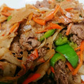 とらママりん's cooksnap of when they made 牛肉と大根のオイスター炒め.