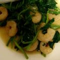 クックZKDZ68☆'s cooksnap of when they made 海老とほうれん草のバター醤油ソテー.