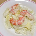 きらり流れ星's cooksnap of when they made 海老とキャベツのマヨネーズ炒め.