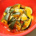 森くまママ's cooksnap of when they made 簡単かぼちゃのごま味噌あえ♪.