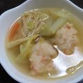 ともおの奥さん's cooksnap of when they made ぷりぷり&ふわっふわ☆海老団子.