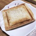 ☆あいちゃん's cooksnap of when they made 簡単洗い物無し！バウルー玉子ホットサンド.