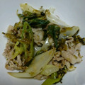 まいここなな's cooksnap of when they made 豚と高菜漬けの簡単炒め☆.