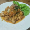 クックRR6IEE☆'s cooksnap of when they made 冷製もＯＫ＊大葉と茗荷の鶏もも南蛮漬け＊.