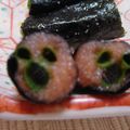 うりとく's cooksnap of when they made 明太子とねぎの海苔巻き.