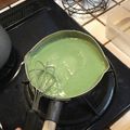 みくべー's cooksnap of when they made アガー使用　豆乳抹茶プリン.