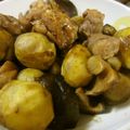 低カロ探検隊's cooksnap of when they made 鶏ももと栗の煮しめ.