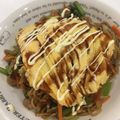 そうたん♡こうたん's cooksnap of when they made 簡単オムそば♪.