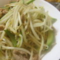 低カロ探検隊's cooksnap of when they made 簡単♡豚ともやしと胡瓜の和風炒め♪.