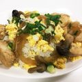 かわたそ's cooksnap of when they made 鶏の照り焼き丼きのこ添え.