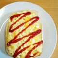 シナモシナモ's cooksnap of when they made ◎フワフワ卵トースト◎.