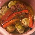 YoriHo's cooksnap of when they made ベーコン香る♡アヒージョ*マッシュルーム.