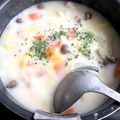 ゆかりりりー's cooksnap of when they made 市販のルウで簡単白菜&ベーコンのシチュー.