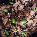 くぅくぅりく's cooksnap of when they made 焼肉のタレでひじきの炊き込みご飯.
