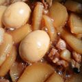 ☆吉宗☆'s cooksnap of when they made 下ゆでなし!簡単こってり大根と鶏の親子煮.