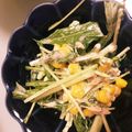 ちぴmnt's cooksnap of when they made 簡単！水菜のサラダ.