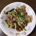☆エツ☆'s cooksnap of when they made アスパラと豚肉のあっさり生姜醤油炒め♪.