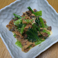 めけめけあろは's cooksnap of when they made さば缶と小松菜のポンマヨ和え♥.