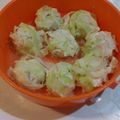 ちょこホイップ926's cooksnap of when they made レンジで簡単ヘルシー☆キャベツ焼売.