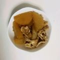 認知症介護's cooksnap of when they made 大根と豚肉の煮物 おふくろの味☆.