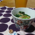 ダイナマイト漆黒's cooksnap of when they made レンジで簡単！ほうれん草と榎茸のごま和え.