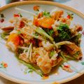 figaron311's cooksnap of when they made 焼豚と水菜のサラダ.